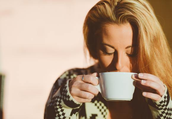 Blonde coffee cup 5186